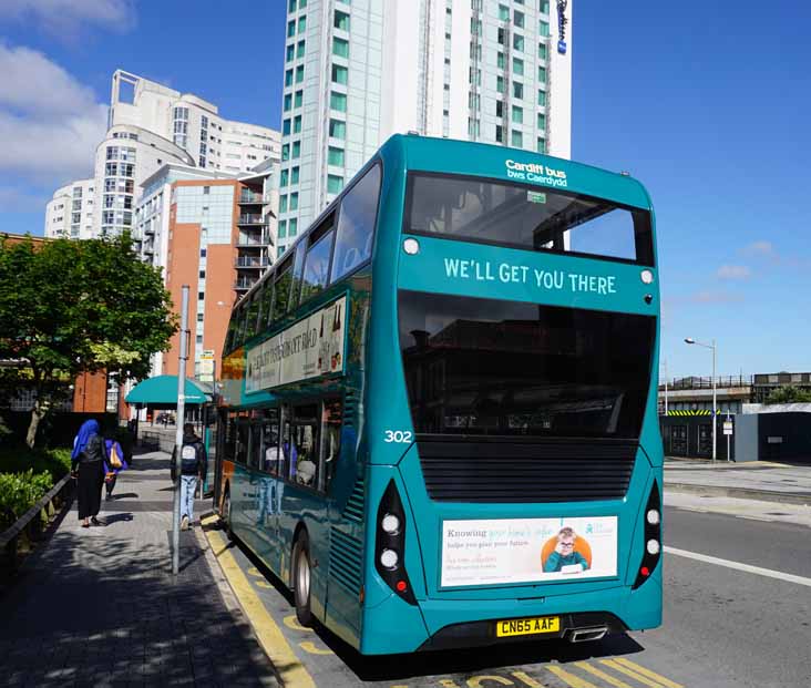 Cardiff Bus ADL Enviro400MMC 302